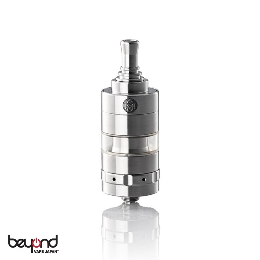 【SvoeMesto】Kayfun X [22mm] アトマイザー MTL向け 容量3.0ml 510規格 モッドに合わせて角度調整可能 PSUタンク 電子たばこ シンプル シルバー SS | 