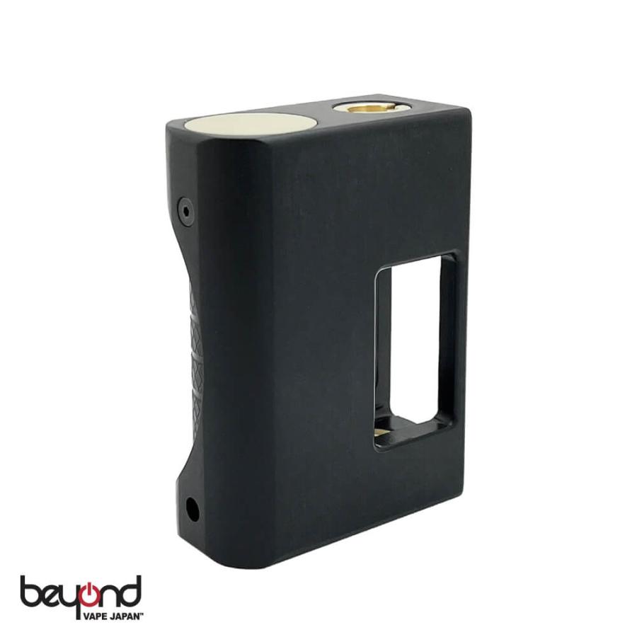 【Gutub Craft】Yuima Boro Mod [Boro] 18650 メカニカルモッド フィリピン ボロ ハンドメイド仕上げ 無骨 シンプル ユイマ 電子たばこ 本体 黒 ブラック |  | 01