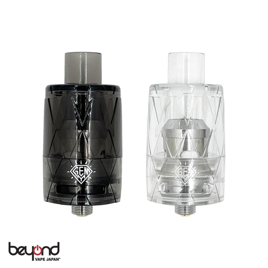 【FreeMax】Gemm 交換用タンク [25mm] 4ml 使い捨て クリアロ 爆煙 濃厚な味わいを楽しめる ブラック クリア 0.2ohm メッシュコイル 電子タバコ パーツ | 