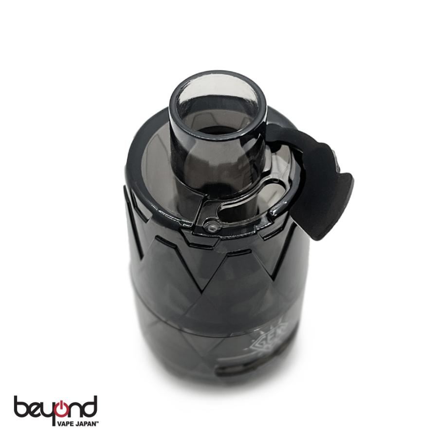 【FreeMax】Gemm 交換用タンク [25mm] 4ml 使い捨て クリアロ 爆煙 濃厚な味わいを楽しめる ブラック クリア 0.2ohm メッシュコイル 電子タバコ パーツ |  | 03