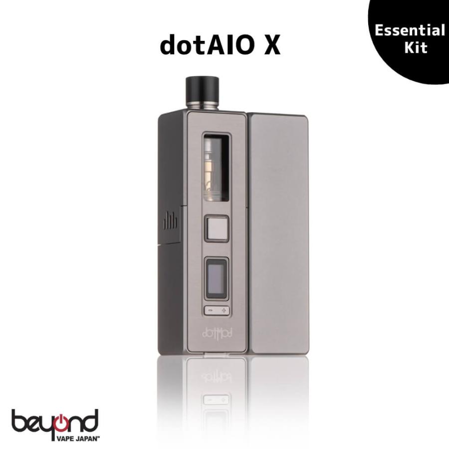 【DotMod】dotAIO X Essential Kit [テクニカル] 18650 ドットモッド オールインワン 電子たばこ 本体 デバイス アルミボディ 軽量 エッセンシャルキット | 