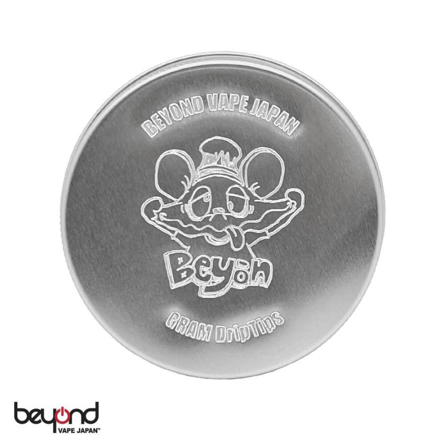 【GRAM】Beyon SS Coating［内径6mm］510 グラム ビヨン コンプリートセット GRAM × BeyondVapeJapan 限定コラボ 電子タバコ ドリチ ドリップチップ DripTip |  | 08