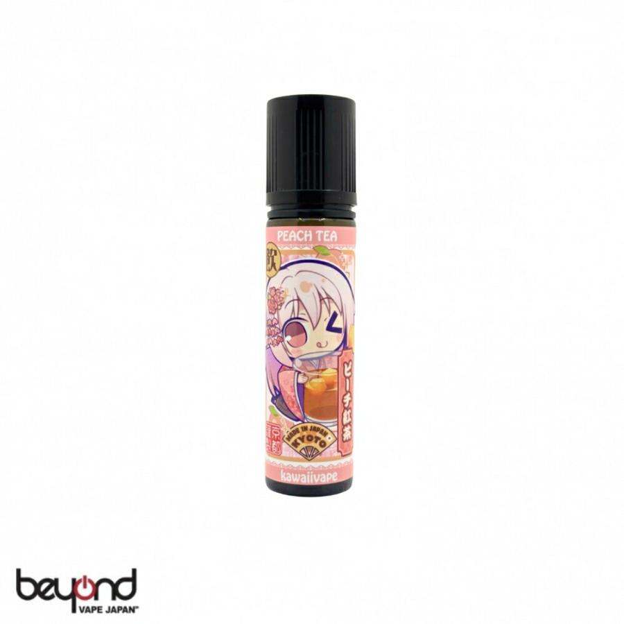 電子タバコ リキッド Kawaii Vape ピーチ紅茶 60ml 日本製 国産 京都 送料無料 VAPE ベイプ 禁煙 |  | 01