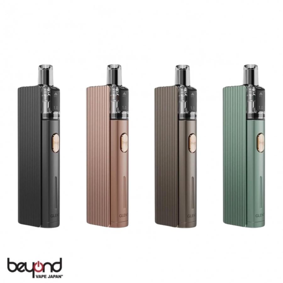 【JUSTFOG】GLENT Pod Kit / 1,500mAh 3.5ml 0.6ohm 1.0ohm［全4色］ PODタイプ ジャストフォグ グレント 最新 電子タバコ デバイス 本体 VAPE POD ポッド | 