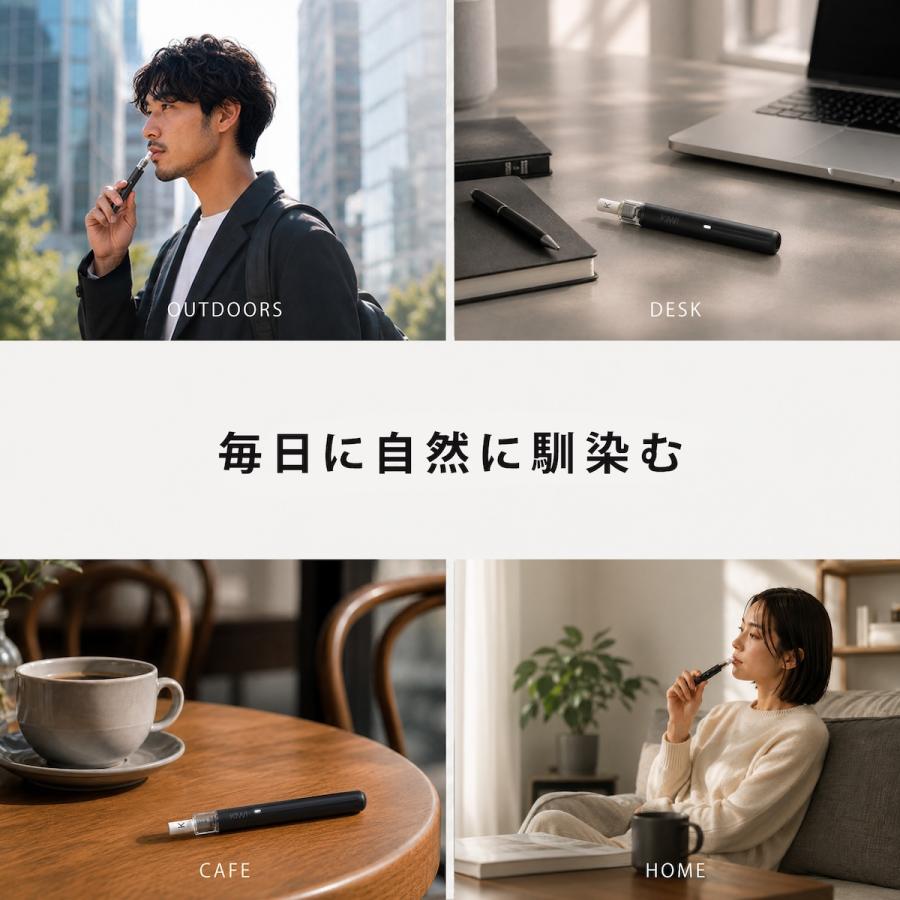 電子タバコ KIWI Spark 本体 日本初上陸 選べる30mlリキッド付き スターターキット シーシャ 持ち運び ベイプ VAPE ニコチン0 タール0 日本正規代理店 |  | 01