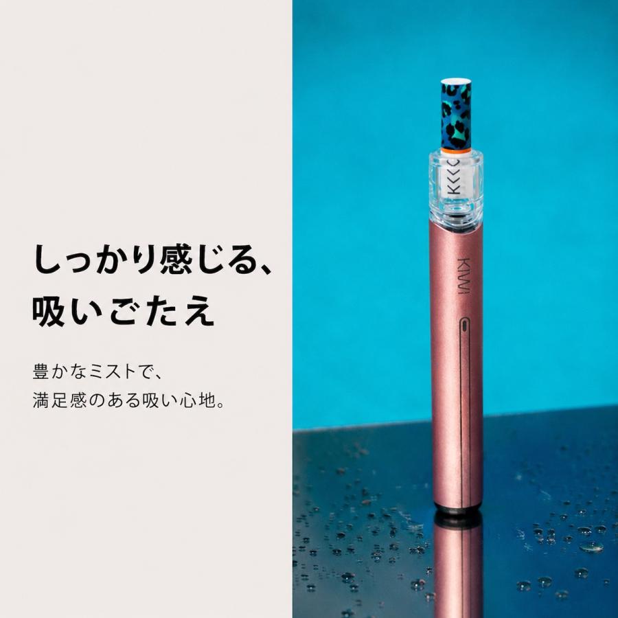 電子タバコ KIWI Spark 本体 日本初上陸 選べる30mlリキッド付き スターターキット シーシャ 持ち運び ベイプ VAPE ニコチン0 タール0 日本正規代理店 |  | 04