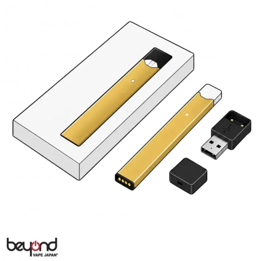 JUUL 電子タバコ 本体 Gold ゴールド 限定 ジュール 正規品 シーシャ VAPE ベイプ | 