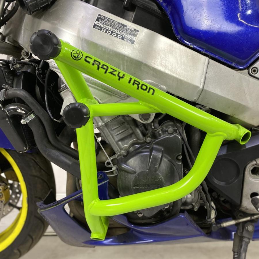 CBR929RR エンジンガード クラッシュバー スタントケージ ホンダ CRAZY IRON [輸入代行/メーカー直送]