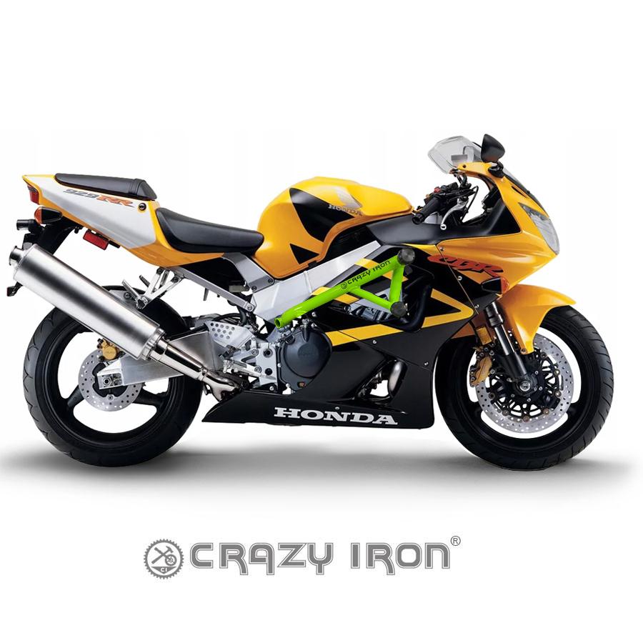 CBR929RR エンジンガード クラッシュバー スタントケージ レースレール ホンダ CRAZY IRON [輸入代行/メーカー直送]