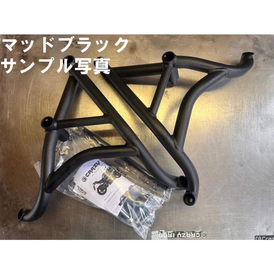 エンジンガード CB400SF NC31 1992-1999 クラッシュバー スライダー ホンダ engine guard CRAZY IRON [輸入代行/メーカー直送]｜bezipang｜06