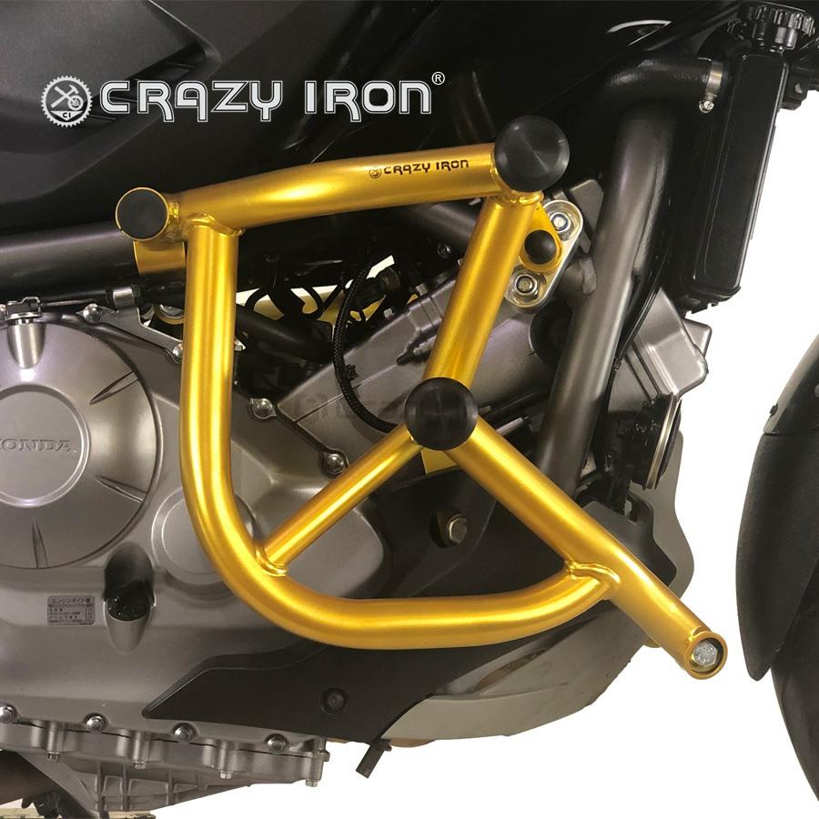エンジンガード NC700 NC750X 20122020 クラッシュバー ホンダ engine guard CRAZY IRON [輸入
