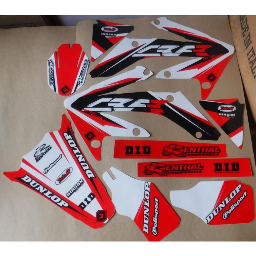 ホンダ CRF250R 2004-2009 グラフィック ステッカー デカール FLU