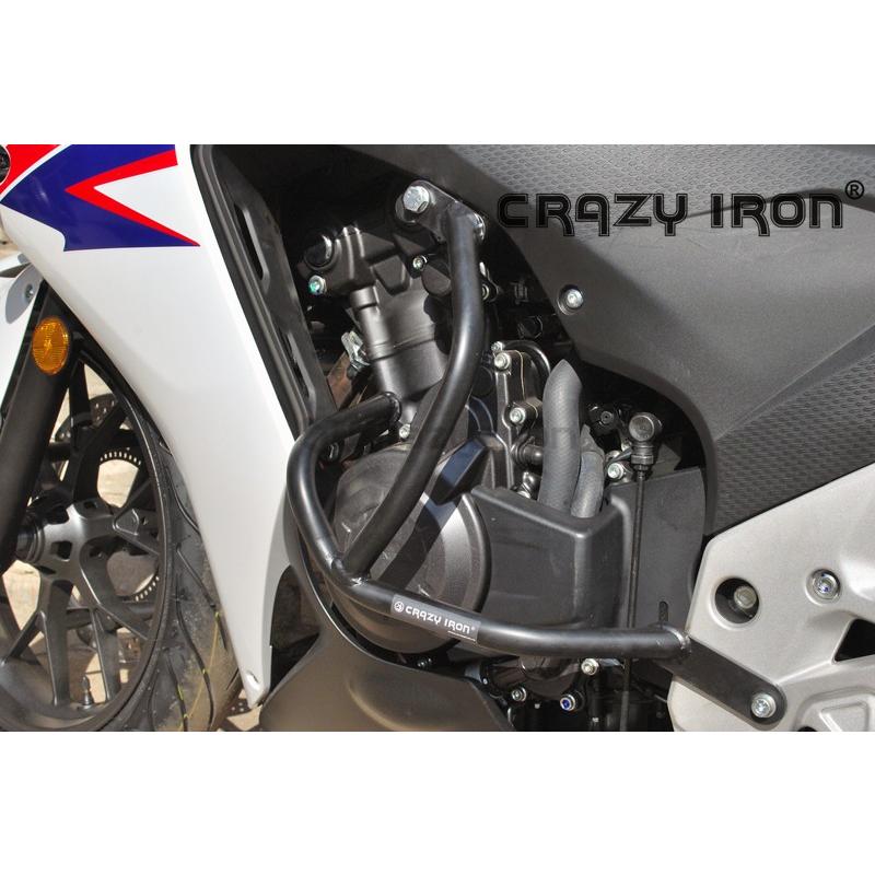 CBR400F 400R CB500X 500F CBR500R 2013-2015 クラッシュバー エンジンガード ホンダ CRAZY IRON [輸入代行/メーカー直送] | 