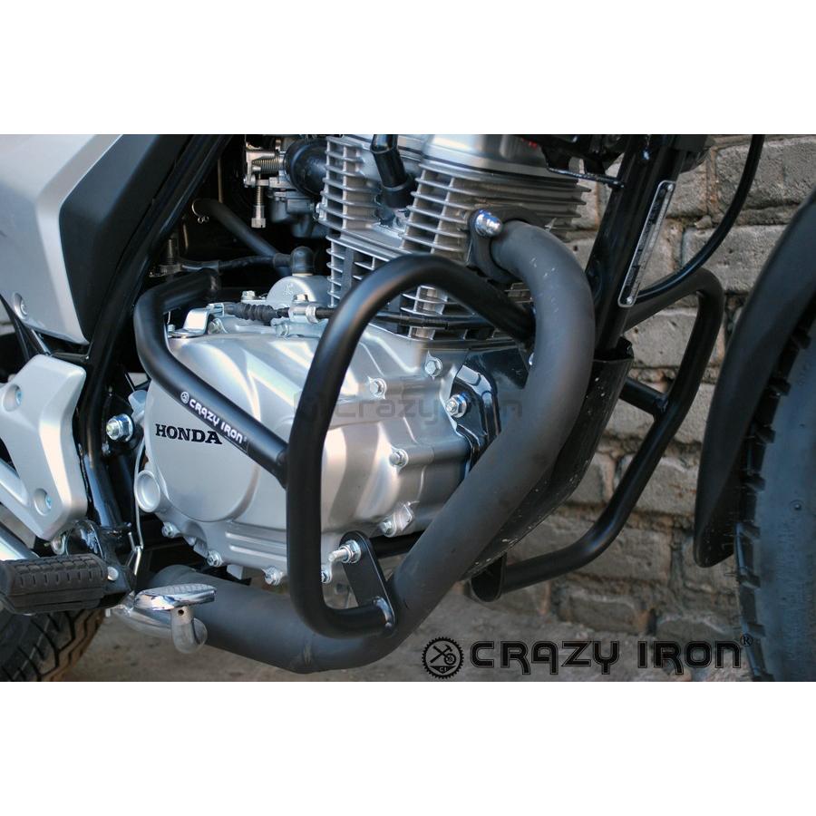 CB125E クラッシュバー エンジンガード ホンダ CRAZY IRON [輸入代行/メーカー直送] | 