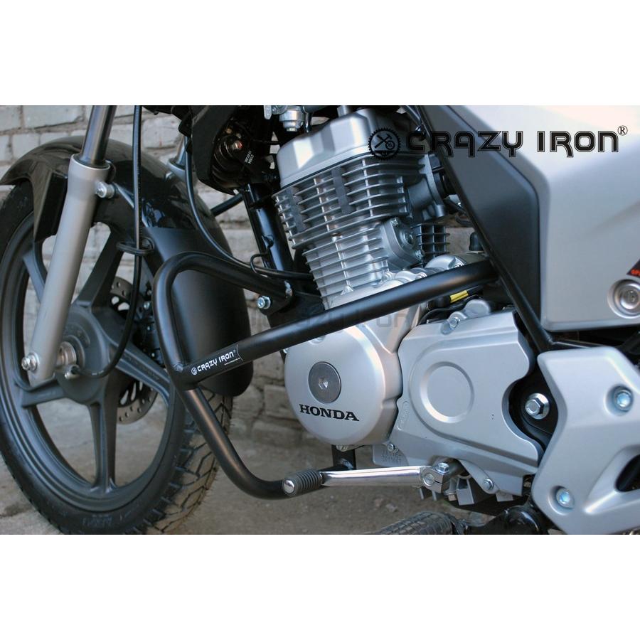 CB125E クラッシュバー エンジンガード ホンダ CRAZY IRON [輸入代行/メーカー直送] |  | 01
