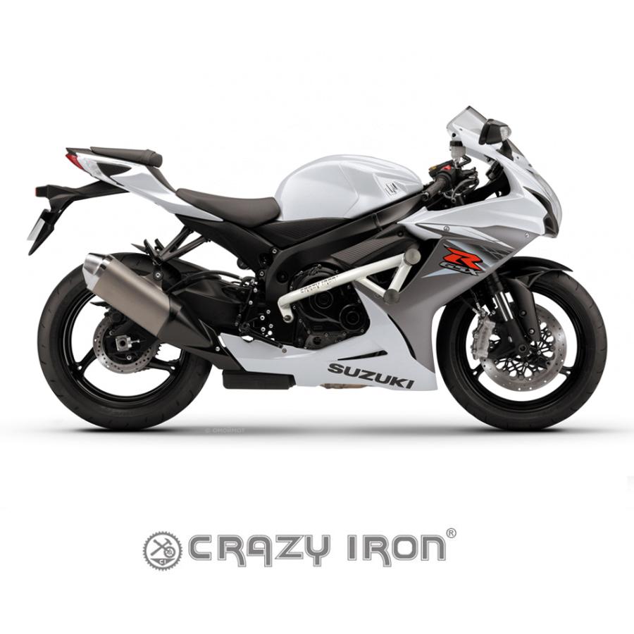 GSX-R600 GSX-R750 2011-2016 クラッシュバー エンジンガード スタント