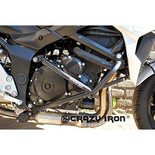 エンジンガード GSR750 クラッシュバー スズキ engine guard CRAZY