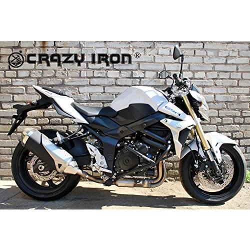 エンジンガード GSR750 クラッシュバー スズキ engine guard CRAZY