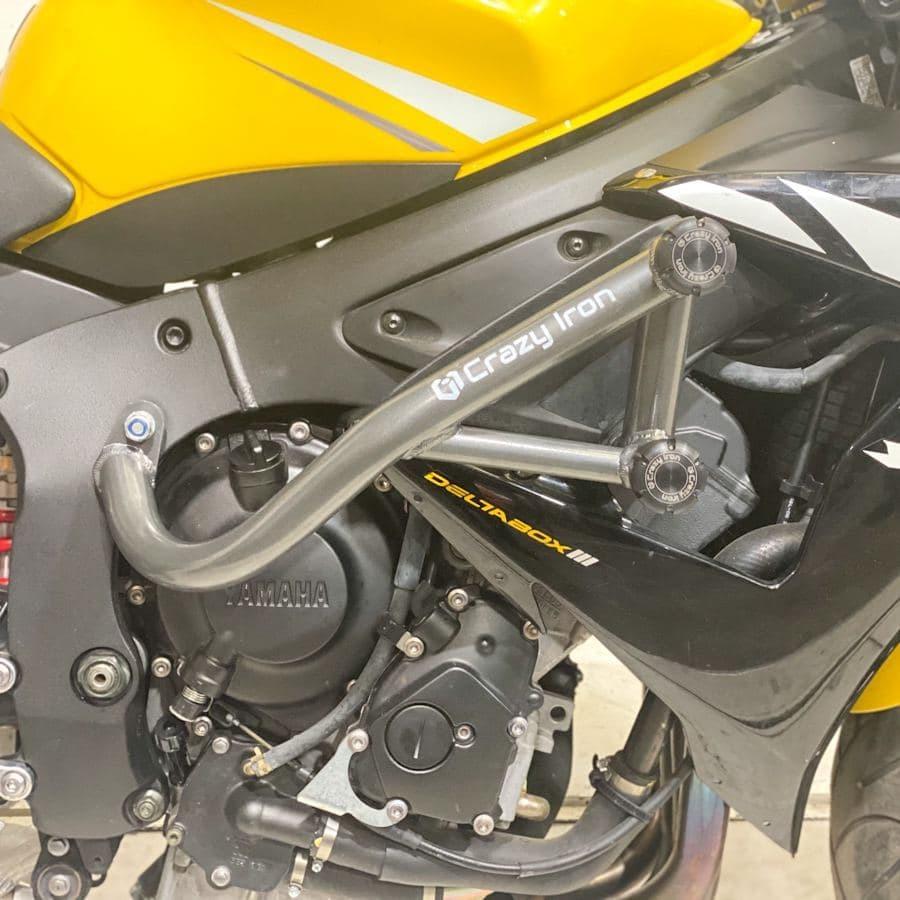 レーシングカート　YAMAHA YZF-R6 2003-2005 レースレール エンジンガード スタントケージ