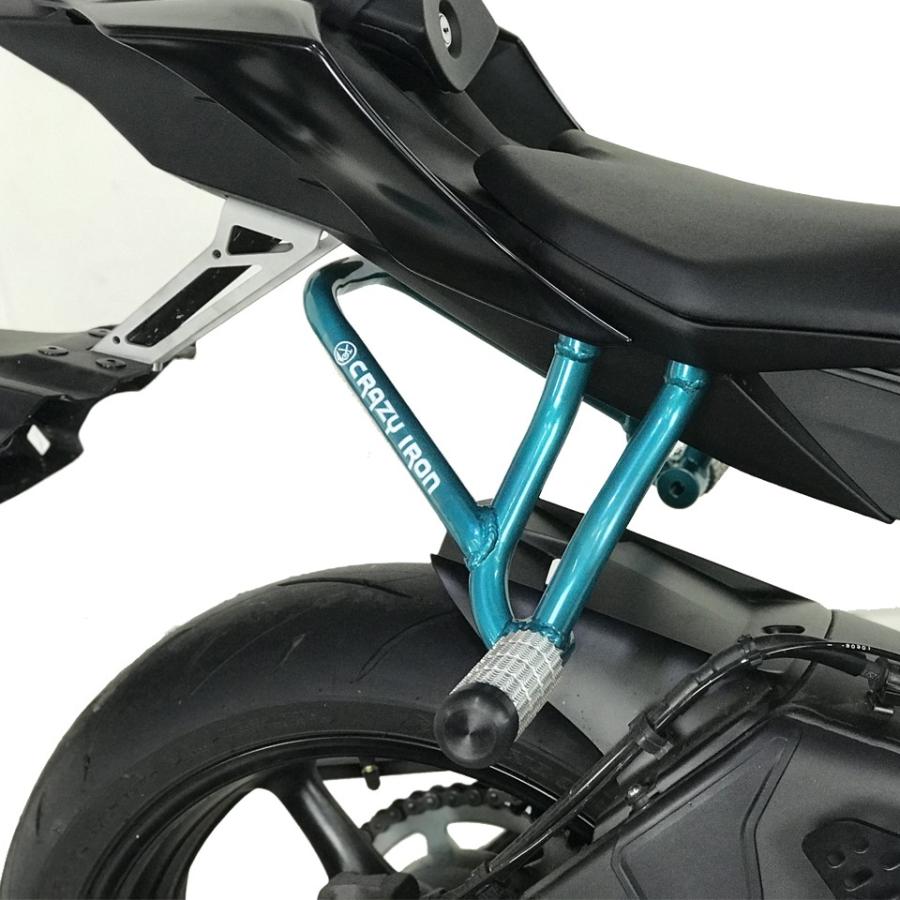 ヤマハ YZF-R6 2017- リア スタントケージ ガード CRAZY IRON [輸入