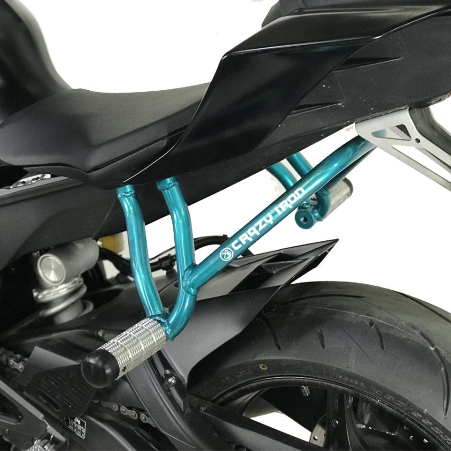ヤマハ YZF-R6 2017- リア スタントケージ ガード CRAZY IRON [輸入