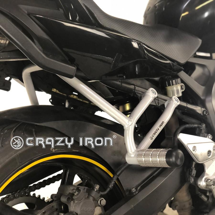 ヤマハ FZ6 S2 リア スタントケージ ガード CRAZY IRON [輸入代行/メーカー直送]