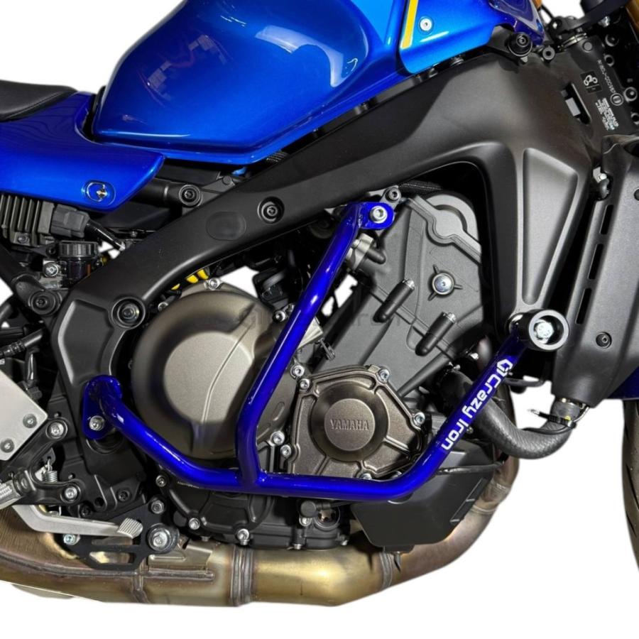 ヤマハ MT-09 MT-09SP 2021- XSR900 2022- クラッシュバー エンジンガード CRAZY IRON [輸入代行/メーカー直送] | 
