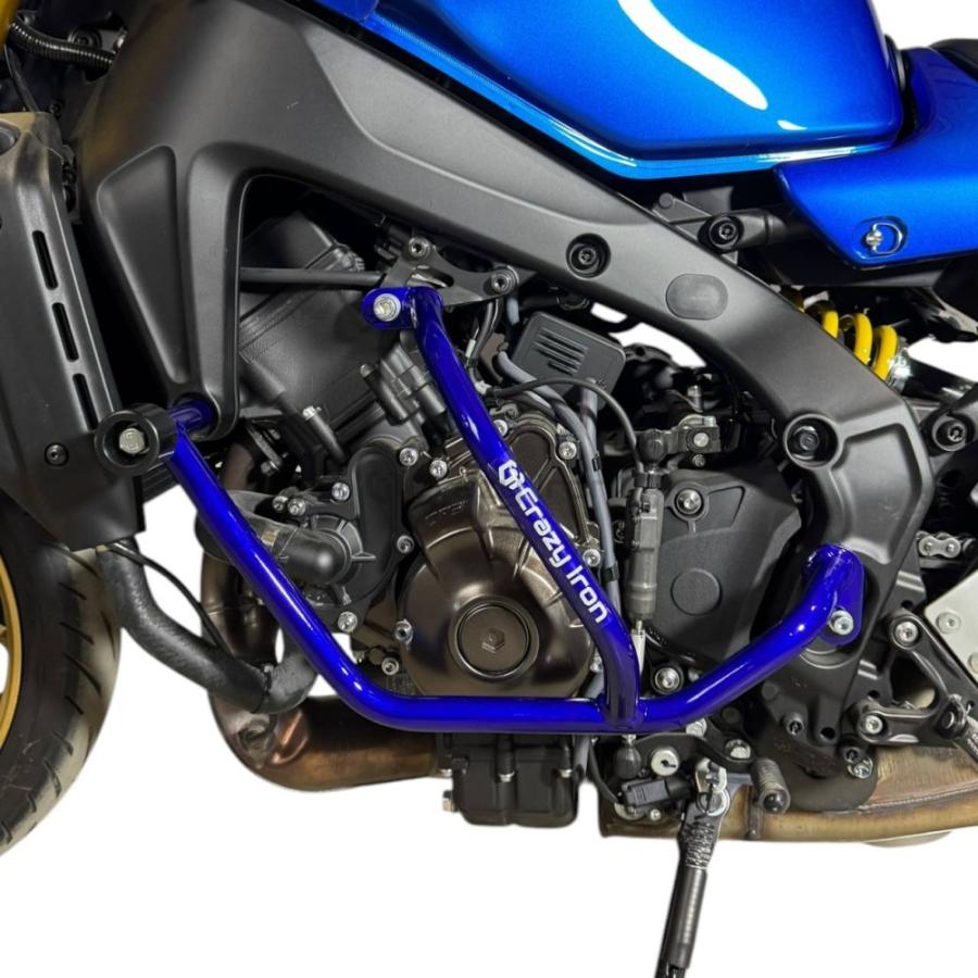 ヤマハ MT-09 MT-09SP 2021- XSR900 2022- クラッシュバー エンジンガード CRAZY IRON [輸入代行/メーカー直送] |  | 01