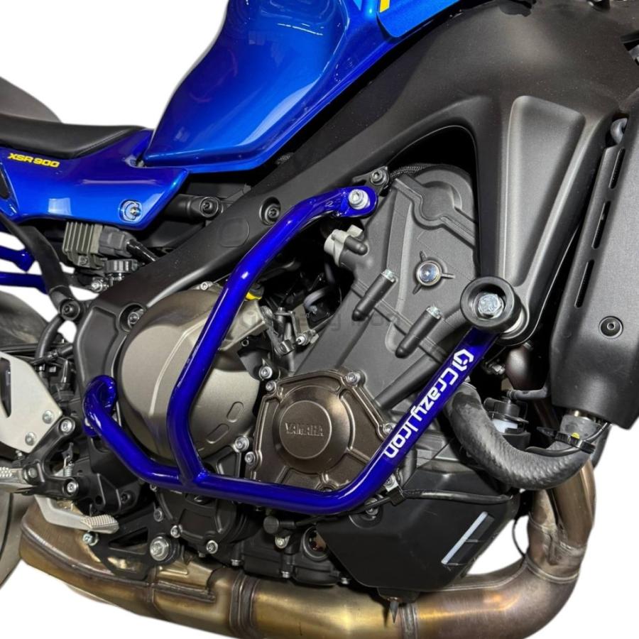 ヤマハ MT-09 MT-09SP 2021- XSR900 2022- クラッシュバー エンジンガード CRAZY IRON [輸入代行/メーカー直送] |  | 04