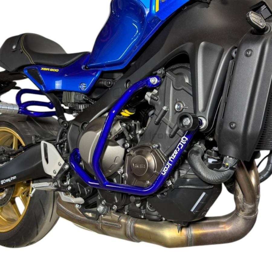 ヤマハ MT-09 MT-09SP 2021- XSR900 2022- クラッシュバー エンジンガード CRAZY IRON [輸入代行/メーカー直送] |  | 06