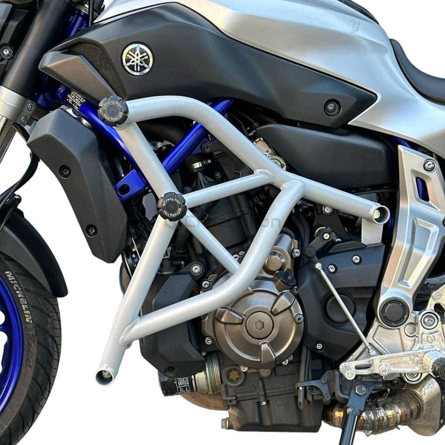 エンジンガード MT-07 FZ-07 XSR700 2014-2024 クラッシュバー