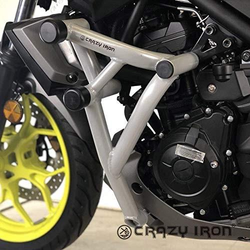 ヤマハ MT-03 2016- クラッシュバー エンジンガード CRAZY IRON [輸入 