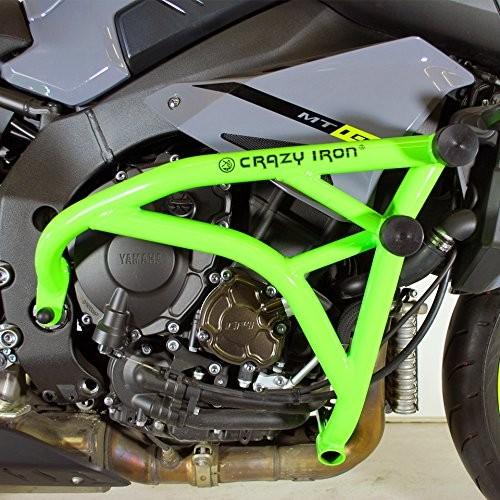 Crazy iron スタントケージ(エンジンガード) YAMAHA MT10用 MT-10用倒れても傷つかないエンジンガード｜AxxL