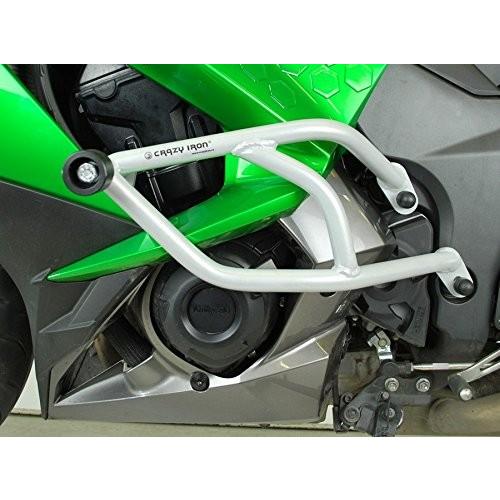 エンジンガード Z1000SX NINJA1000 2011-2020 スタントケージ クラッシュバー スライダー カワサキ engine guard CRAZY IRON [輸入代行/メーカー直送]｜bezipang