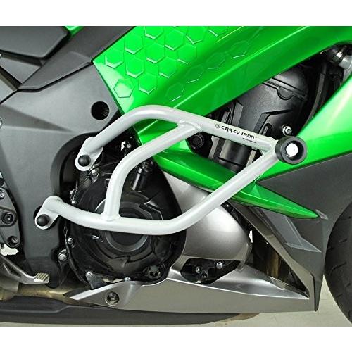 エンジンガード Z1000SX NINJA1000 2011-2020 スタントケージ クラッシュバー スライダー カワサキ engine guard CRAZY IRON [輸入代行/メーカー直送]｜bezipang｜02