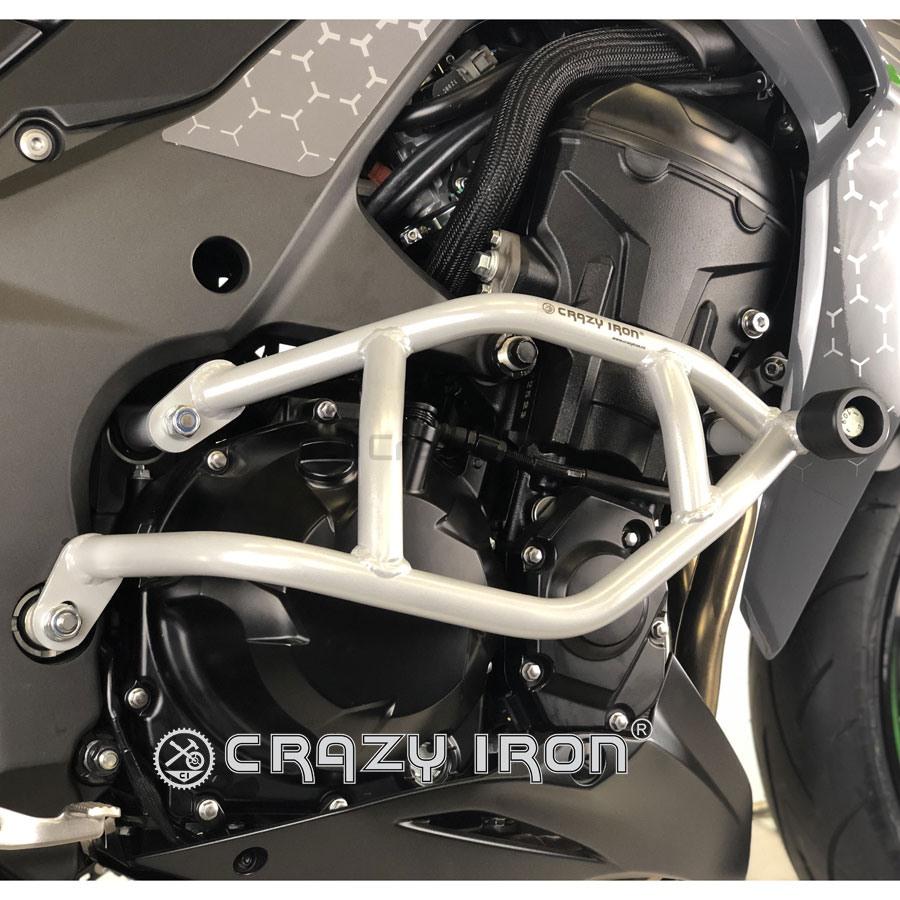 Z1000 2014- クラッシュバー エンジンガード カワサキ CRAZY IRON