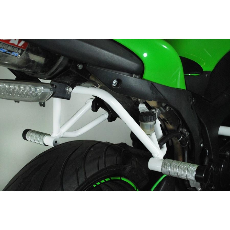 カワサキ ZX-6R 07-08 リア スタントケージ ガード CRAZY IRON カワサキ ZX-6R 07-08 リア スタントケージ ガード CRAZY IRON