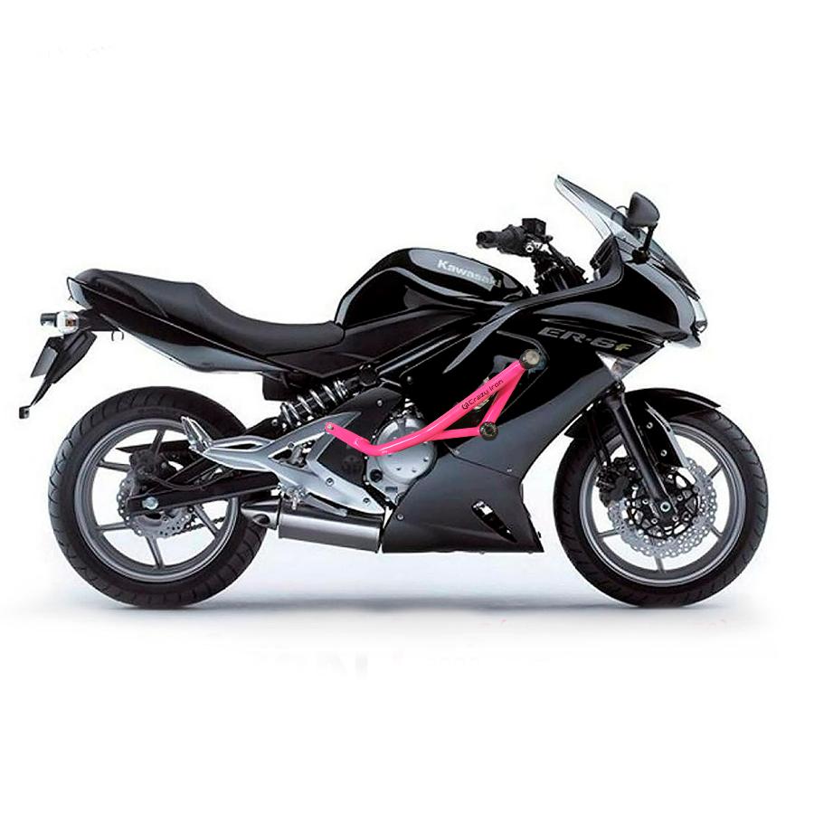 NINJA 650R ER-6F ER-6N 2006-2008 クラッシュバー エンジンガード