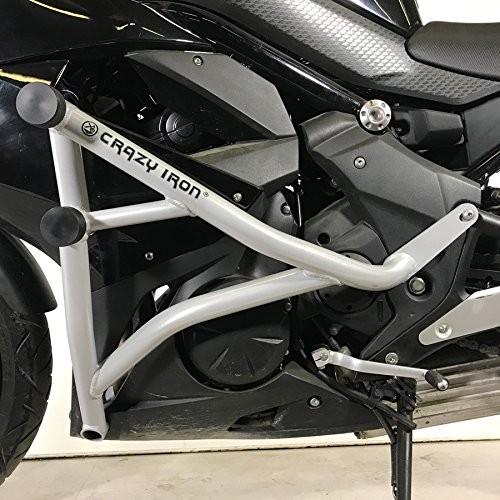 エンジンガード NINJA 650R ER6F 2009-2011 クラッシュバー スライダー カワサキ engine guard CRAZY IRON [輸入代行/メーカー直送]