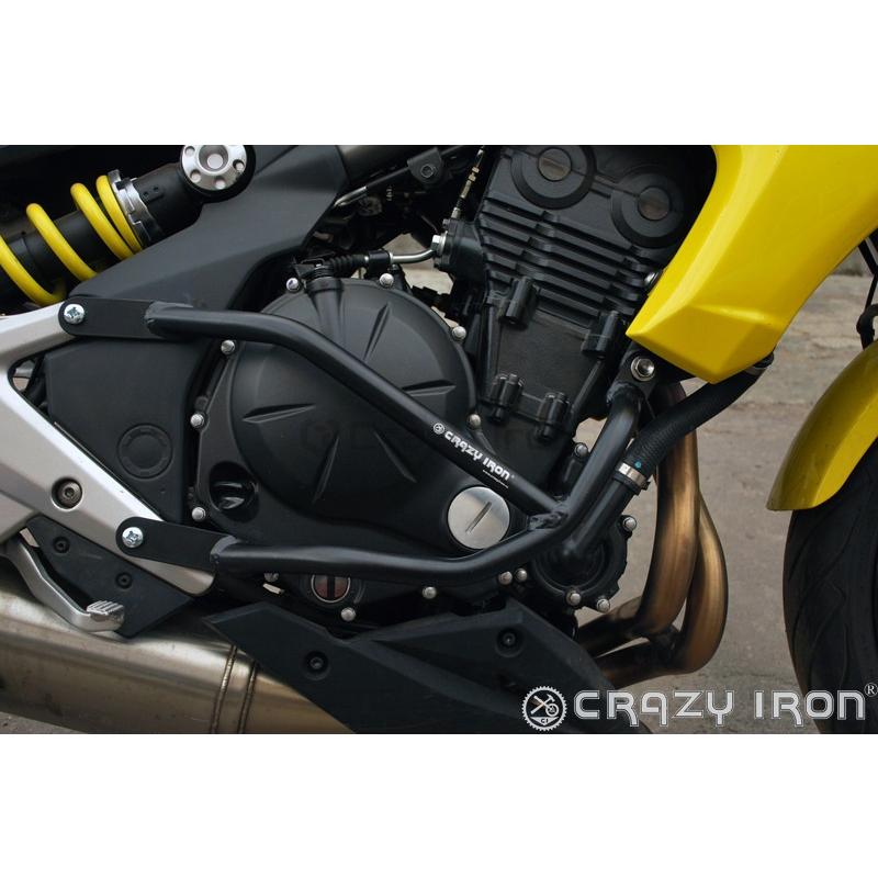 ER-6N 2012- クラッシュバー エンジンガード カワサキ CRAZY