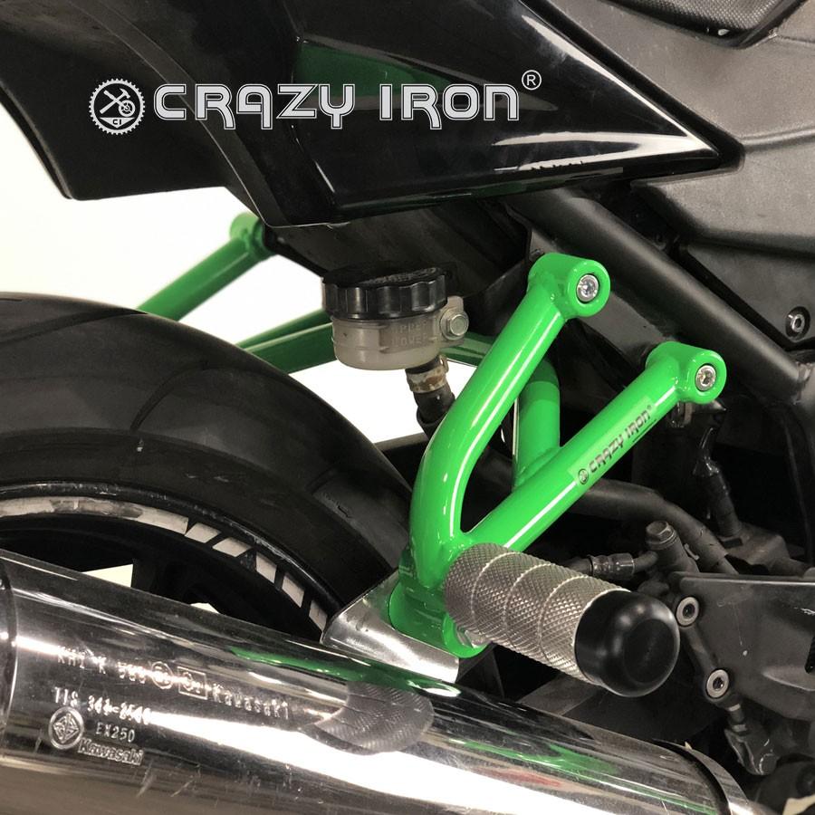 カワサキ NINJA 250R ニンジャ 2008-2012 サブケージ リア スタント 