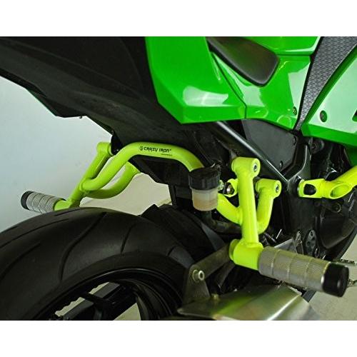 カワサキ NINJA 300 2013-2016 リア スタントケージ ガード CRAZY IRON