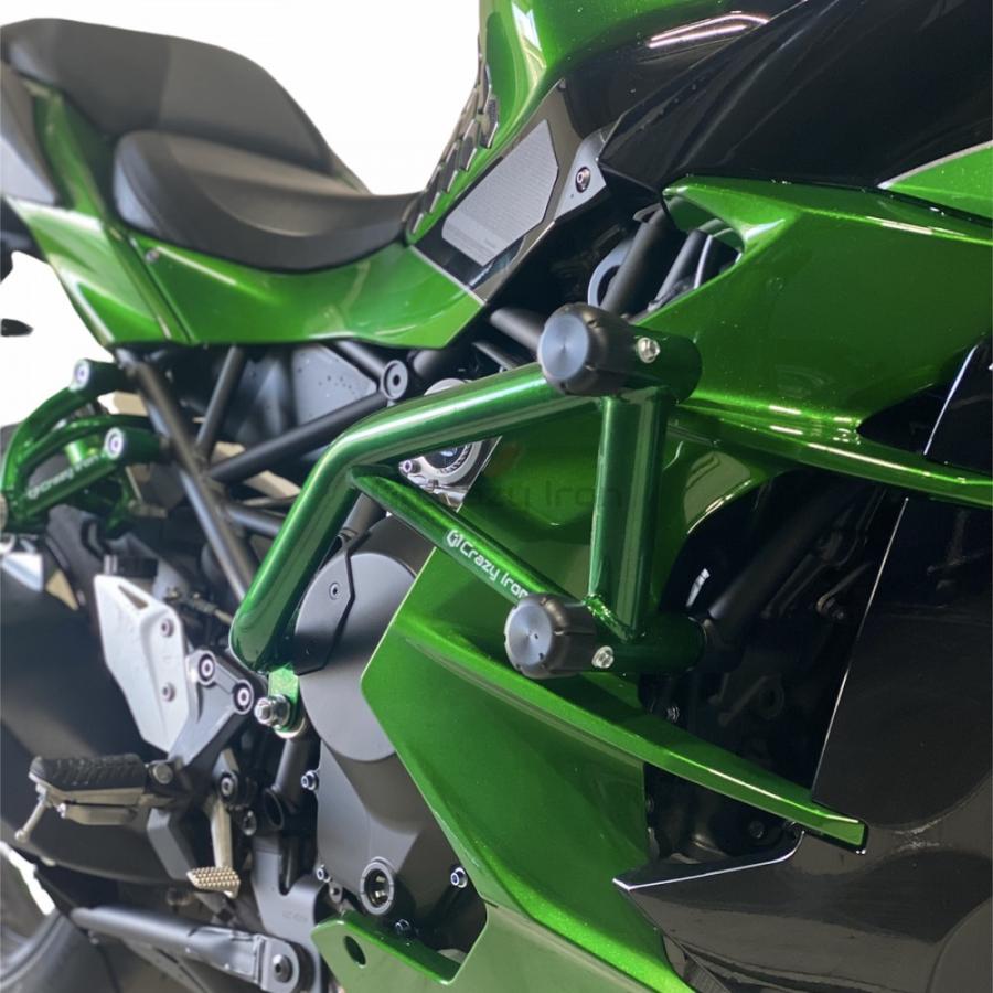 エンジンガード NINJA ニンジャ H2 H2R SX SE クラッシュバー カワサキ