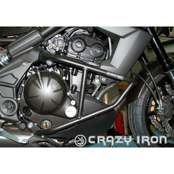 VERSYS ヴェルシス KLE650 KLE650R 2006-2014 クラッシュバー エンジンガード カワサキ CRAZY IRON [輸入代行/メーカー直送] |  | 01