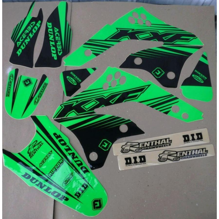 カワサキ KX250F 2006-2008 グラフィック デカール ステッカー