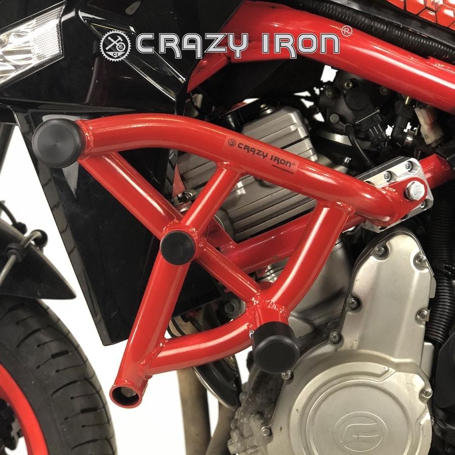 CFMOTO 650NK クラッシュバー スタントケージ エンジンガード CRAZY IRON [輸入代行/メーカー直送] |  | 01