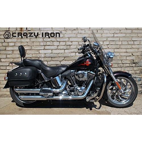 エンジンガード ハーレーダビッドソン ソフテイル シリーズ 2000〜 クラッシュバー クロム engine guard CRAZY IRON [輸入代行/メーカー直送] |  | 02