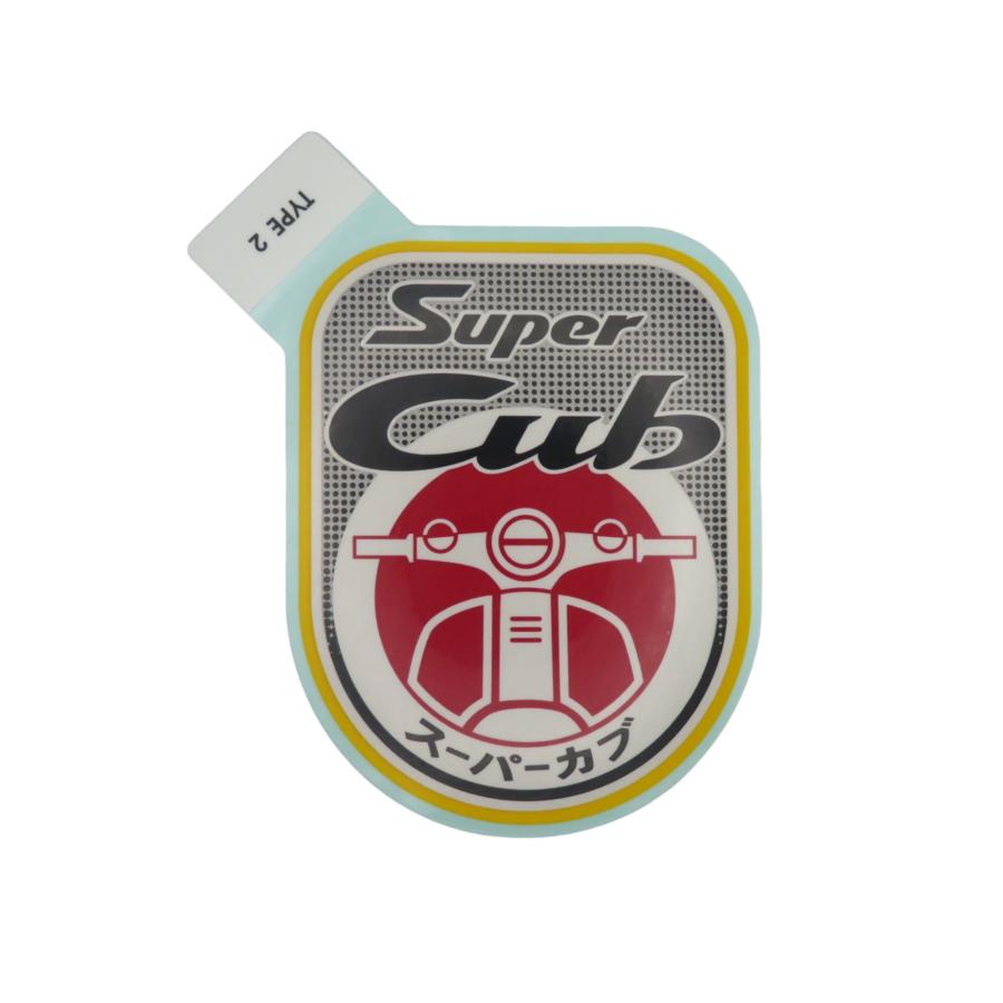 スーパーカブ 【ホンダ純正】スーパーカブ ステッカー ハンドル