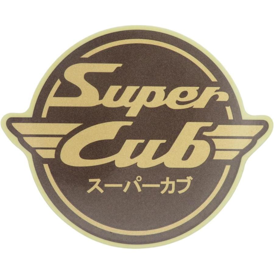 スーパーカブ 【ホンダ純正】Super Cub ロゴ ステッカー 丸型 レッグ