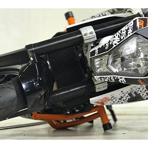 KTM Duke125 2011-2016 Duke200 2012-2016 Duke390 2013-2016 クラッシュバー エンジンガード スライダー CRAZY IRON [輸入代行/メーカー直送]｜bezipang｜06